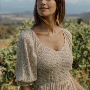 Neuflora Everett Clementine Floral Dress